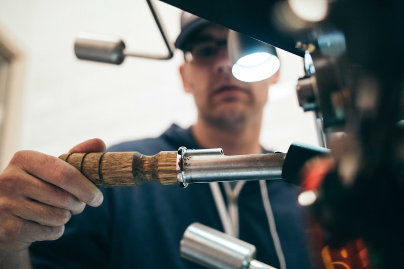 Gas Safe engineer working on a boiler
